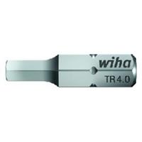 Wiha Bit Standard 25 mm zeskant met boring 1/4" (25563) TR4,0 mm