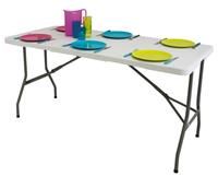 Unknown Eurotrail Pavillon Tafel - Medium - Wit/Grijs