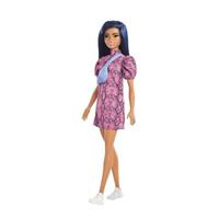 Barbie Fashion en Beauty  Fashionistas Doll Slangenhuid jurkje
