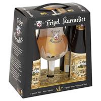 Bosteels Tripel Karmeliet geschenkverpakking bierpakket met gratis glas