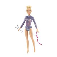 Mattel Barbie Rhythmische Sport-Gymnastik Puppe, Anziehpuppe
