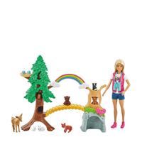 Mattel - Barbie - Waldtier-Forscherin-Spielset mit Puppe und Zubehör