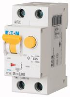 Eaton Power Quality Eaton aardlekautomaat 1 PK N6, kar C, nom. (meet) 230V, nom. (meet)str 10A