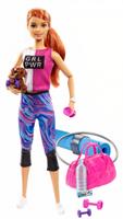 Barbie Wellness Fitness Doll with Puppy and Accessories