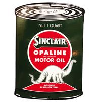 Fiftiesstore Sinclair Opaline Motor Oil Can Emaille Logobord