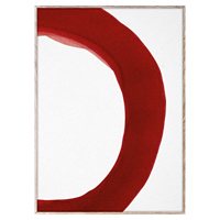 Paper Collective Enso Red II Poster 30 x 40 cm