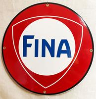 Fina Logo Rond Emaille Bord 30 cm