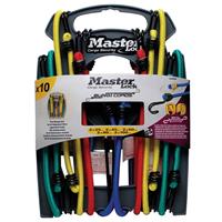 masterlock Master Lock - Set mit 10 Gummispannseilen TWIN WIRE 5 Längen Ø 4-8mm