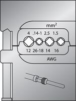 Gedore Modul-Einsatz für schwere Steckverbinder 1,5-4 mm