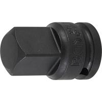 BGS TECHNIC Kraft-Steckschlüssel-Adapter | Innenvierkant 12,5 mm (1/2') - Außenvierkant 20 mm (3/4') - 