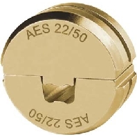Klauke AES22185S - Trapezoid compression insert tool insert AES22185S