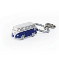 Fiftiesstore Volkswagen T1 Bus Sleutelhanger 3-D Blauw
