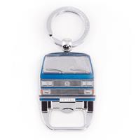 Fiftiesstore Volkswagen T3 Key Ring And Bottle Opener - Blue