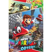 Pyramid Super Mario Odyssey Collage Poster 61x91,5cm