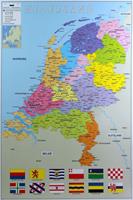 Expo XL Nederland Provincies, Topografie - Maxi Poster (667)