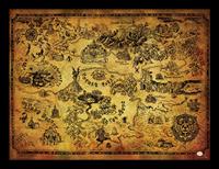 Expo XL The Legend Of Zelda: Hyrule Map - Maxi Poster (B-793)