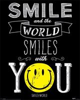 Pyramid Smiley World Smiles With You Poster 40x50cm
