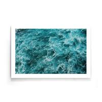 Walljar | Poster Blauwe Oceaan