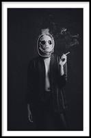 Walljar | Ingelijste poster Cigarettes And Sunglasses