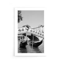 Walljar | Poster Rialto Bridge in Venice '53
