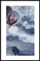 Walljar | Ingelijste poster Ocean Waves