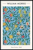 Walljar | Ingelijste poster William Morris Four Fruits