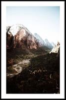 Walljar | Ingelijste poster Zion National Park