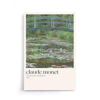 Walljar | Poster Claude Monet The Japanese Footbridge
