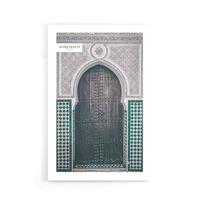 Walljar | Poster Doorway In Marrakech