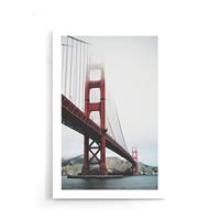 Walljar | Poster Golden Gate Bridge III