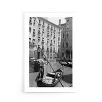 Walljar | Poster Gondolier in Venice '53
