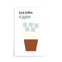 Walljar | Poster Iced Coffee