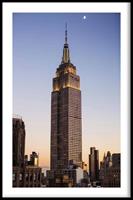 Walljar | Ingelijste poster New York Empire State Building