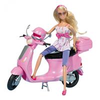 Steffi Love Pop Met Stadsscooter 29 Cm