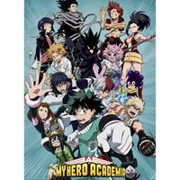Abystyle My Hero Academia Heroes Poster 38x52cm