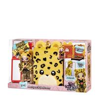 MGA Entertainment Na! Na! Na! Surprise 3-in-1 Backpack Bedroom Series 2 Playset - Jennel Jaguar, Puppe