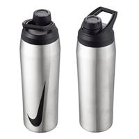 NIKE Stainless Steel Hypercharge Trinkflasche 709ml 956 brushed stainless