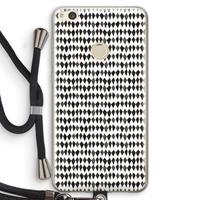 CaseCompany Crazy shapes: Huawei Ascend P8 Lite (2017) Transparant Hoesje met koord
