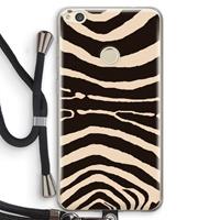 CaseCompany Arizona Zebra: Huawei Ascend P8 Lite (2017) Transparant Hoesje met koord