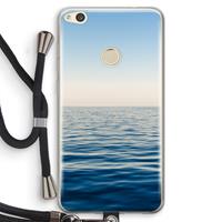 CaseCompany Water horizon: Huawei Ascend P8 Lite (2017) Transparant Hoesje met koord