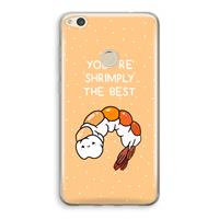CaseCompany You're Shrimply The Best: Huawei Ascend P8 Lite (2017) Transparant Hoesje