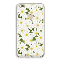 CaseCompany Summer Daisies: Huawei Ascend P8 Lite (2017) Transparant Hoesje