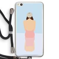 CaseCompany Mirror: Huawei Ascend P8 Lite (2017) Transparant Hoesje met koord