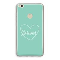 CaseCompany Forever heart pastel: Huawei Ascend P8 Lite (2017) Transparant Hoesje