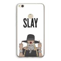 CaseCompany Slay All Day: Huawei Ascend P8 Lite (2017) Transparant Hoesje