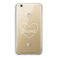 CaseCompany Forever heart pastel: Huawei Ascend P8 Lite (2017) Transparant Hoesje