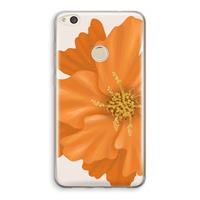 CaseCompany Orange Ellila flower: Huawei Ascend P8 Lite (2017) Transparant Hoesje