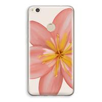 CaseCompany Pink Ellila Flower: Huawei Ascend P8 Lite (2017) Transparant Hoesje