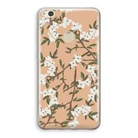 CaseCompany Blossoming spring: Huawei Ascend P8 Lite (2017) Transparant Hoesje