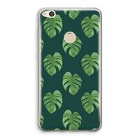 CaseCompany Monstera leaves: Huawei Ascend P8 Lite (2017) Transparant Hoesje